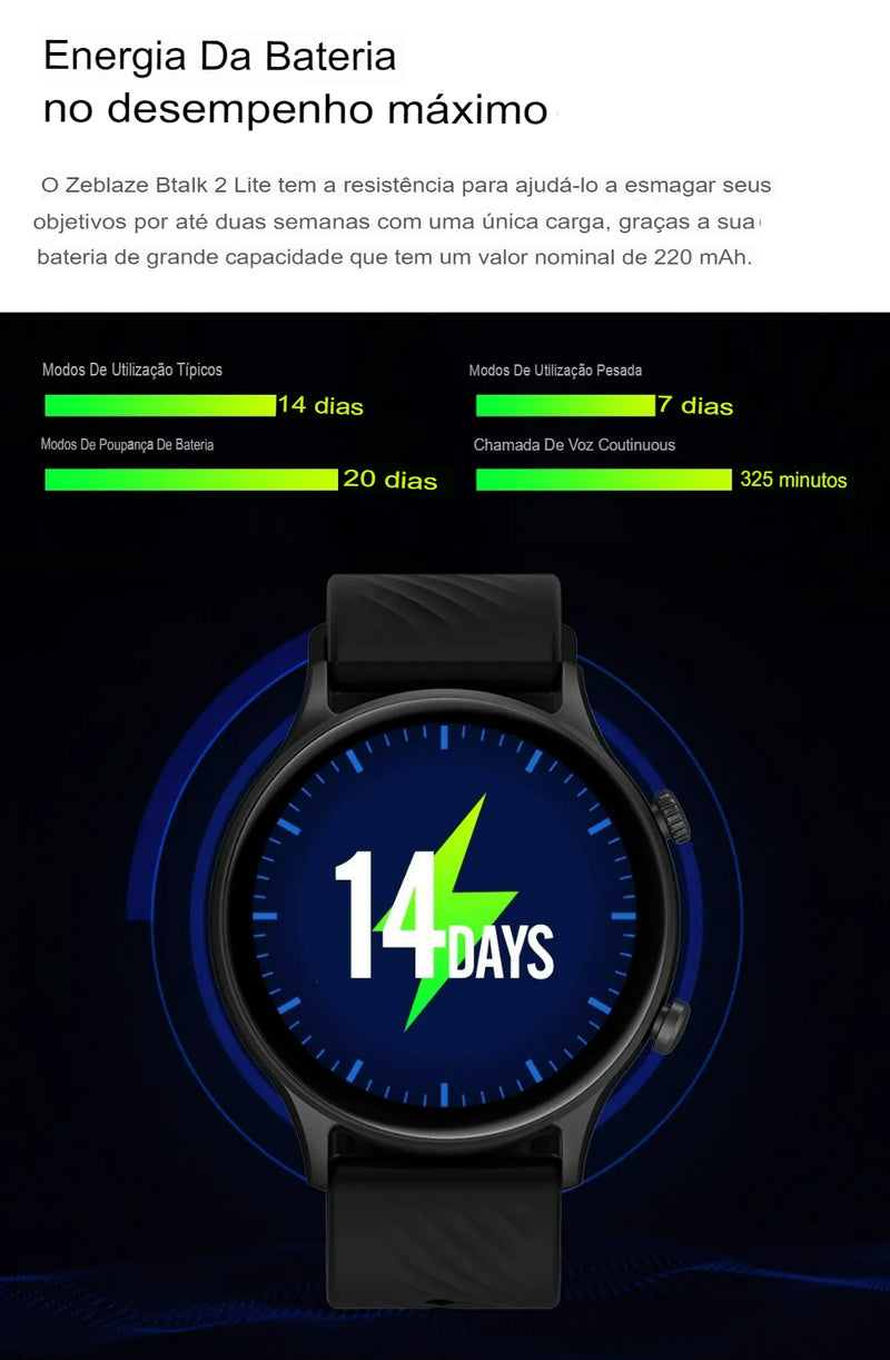 Smartwatch Zeblaze Btalk2 Lite